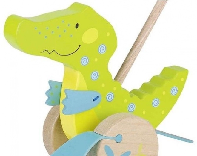 Push Along Crocodile Toy