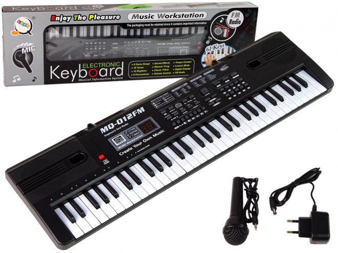 Children's Learning Keyboard with Microphone and Recording