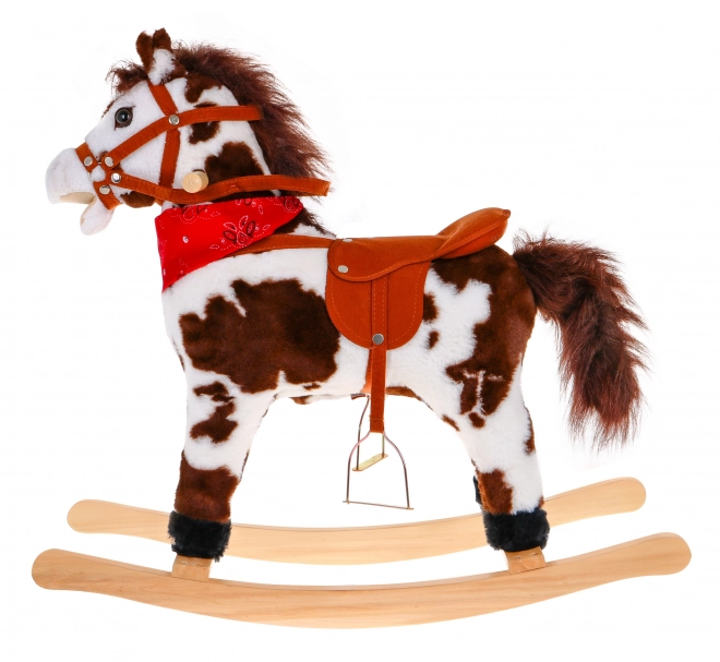 Rocking Horse with Interactive Effects for Kids