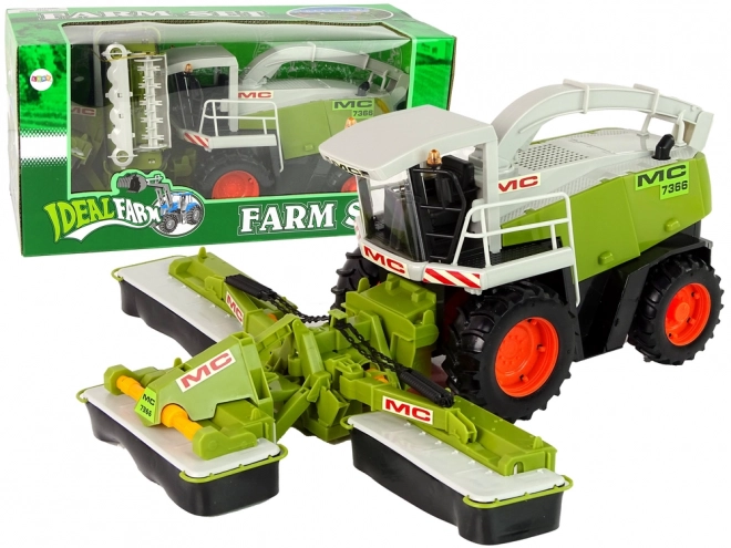 Large Green Farm Combine Toy