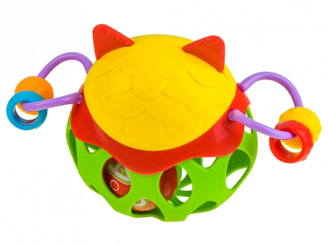 Soft Owl Baby Teether Rattle – owl