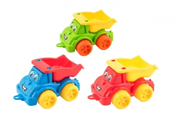 Construction Dump Truck Toy Plastic 3 Colors 22x13x10cm 12m+