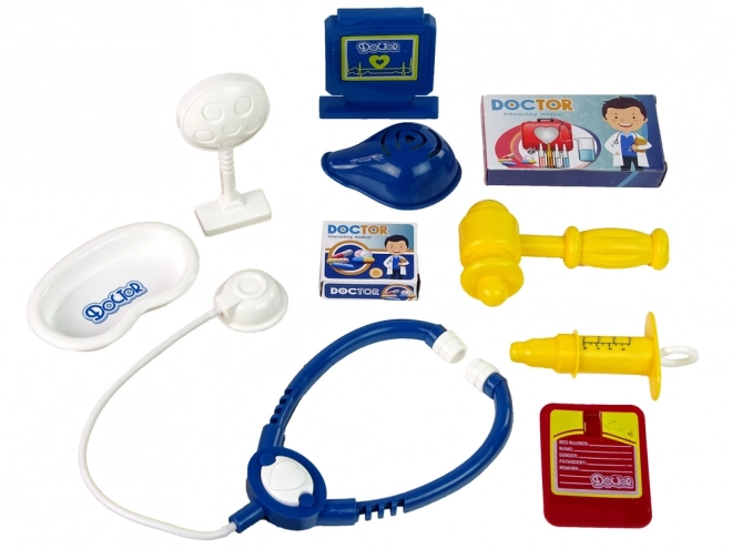 Doctor's Kit with Stethoscope and Syringe