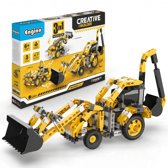 Engino Creative Builder Excavator Loader Set