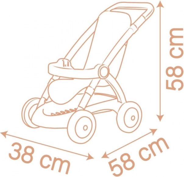 Kočárek pro panenky Baby Nurse