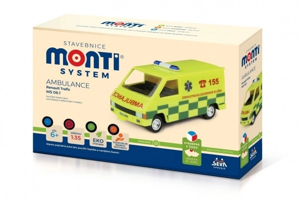 Ambulance Building Model Kit