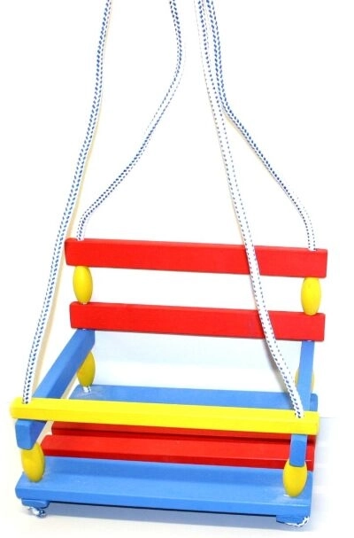 Colorful Wooden Swing