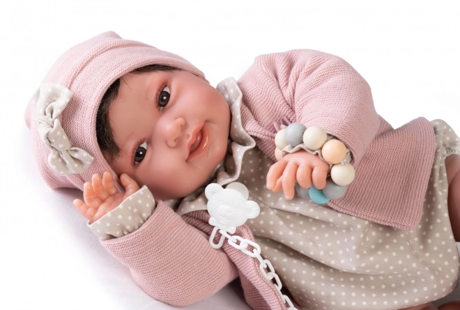 Realistic Baby Doll with Soft Fabric Body - Antonio Juan