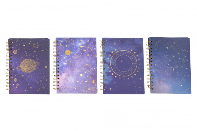 Zodiac Spiral Notebook 15x21 cm