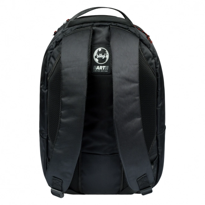 Baagl Earth Batman Red Backpack