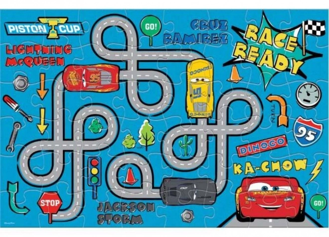 Luna double-sided car puzzle maze