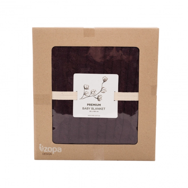 Children's Blanket Premium Dark Bordeaux