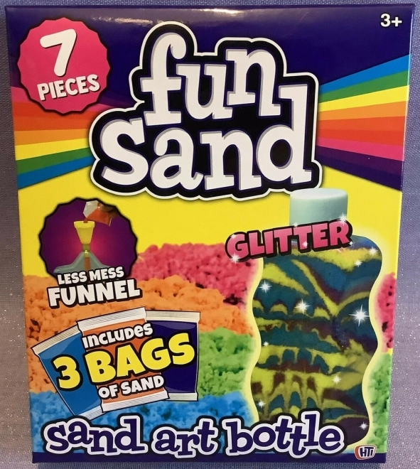 Fun Sand Art in a Bottle