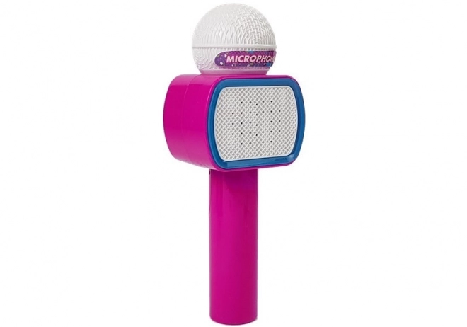 Wireless Kids Karaoke Microphone with Bluetooth Speaker - Pink