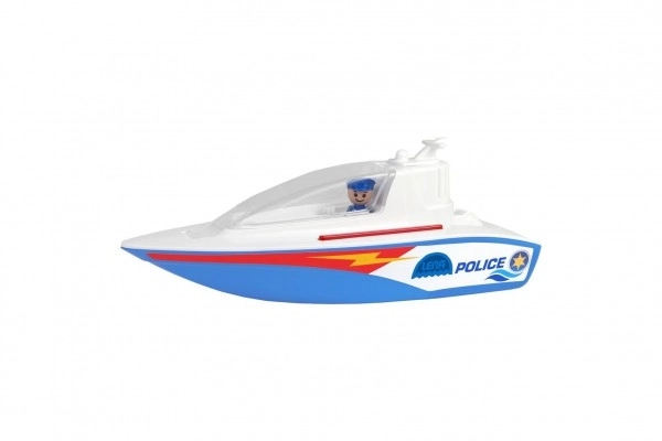 Police Boat Toy Boazz