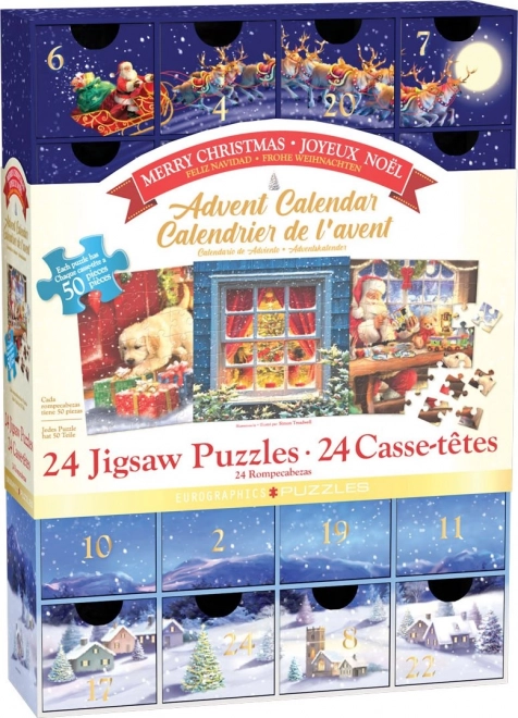 Eurographics Puzzle Advent Calendar: Merry Christmas