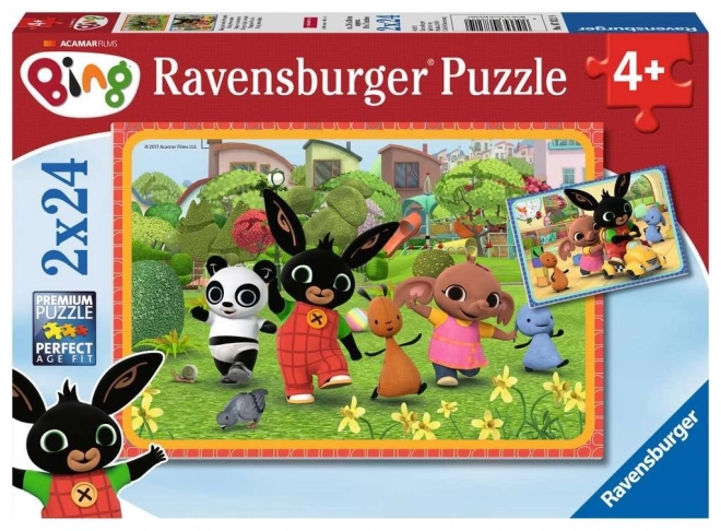 Ravensburger Bing 2x24 Piece Puzzle Set