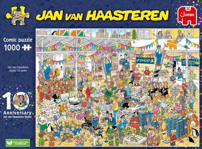 Jumbo Jan van Haasteren 10th Anniversary Puzzle 1000 Pieces