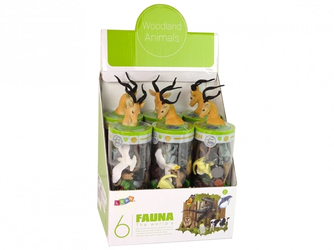 Australia Animal Figures Playset with Accessories in a Tube