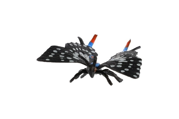 Tropical Papilio Black-Gray Plastic Butterfly