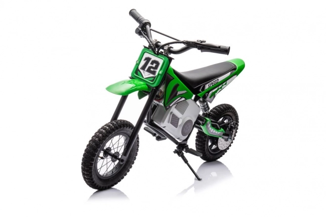 Electric Green Kids Dirt Bike