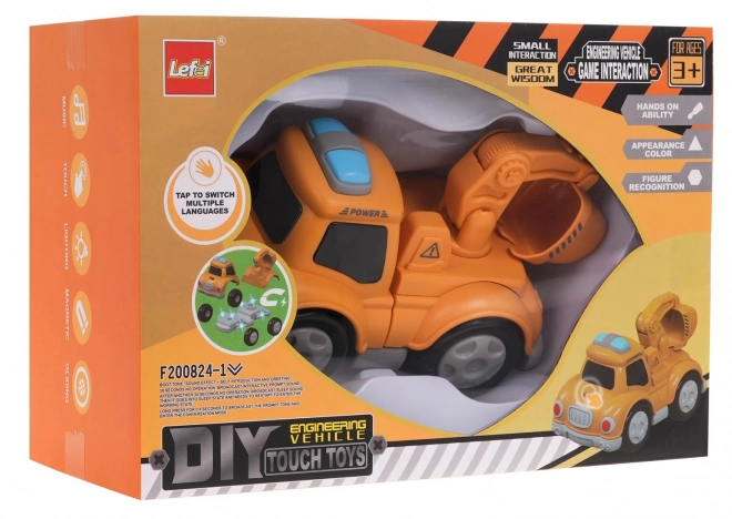 Interactive Magnetic Construction Digger