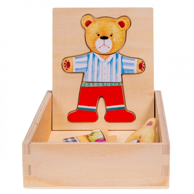 Wooden Puzzle Bear Boy