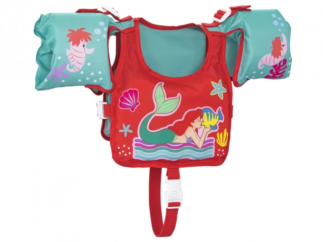 Swimming Vest with Sleeves for Kids - THE LITTLE MERMAID Design