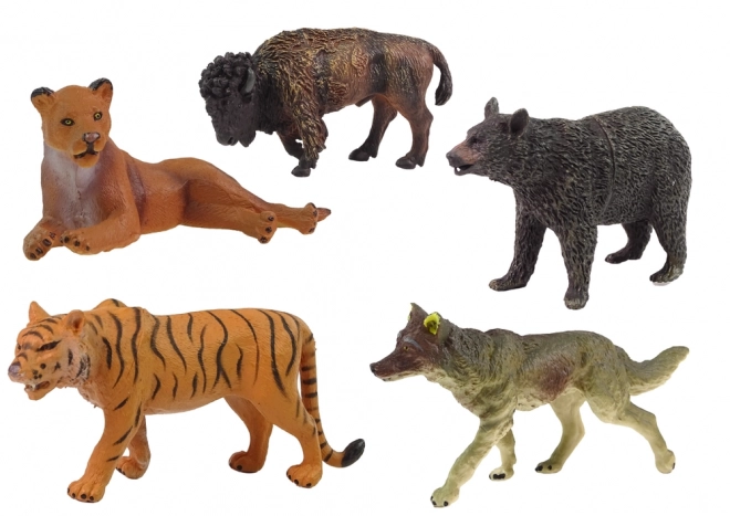 Animal Figurine Set - Forest & African Wildlife