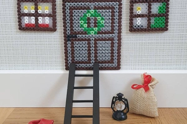 Square Connectable Pegboards for Nordic Ecolabel Beads