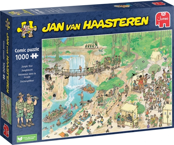 Jungle Adventure Puzzle by Jan van Haasteren - 1000 Pieces