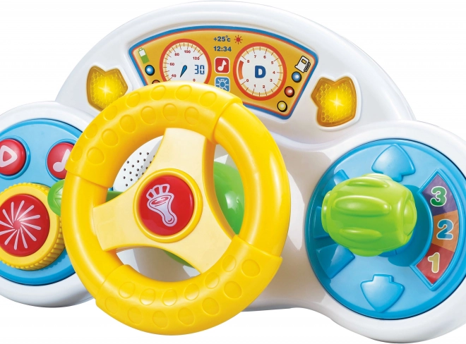Interactief kinderstuurtje met licht en geluid