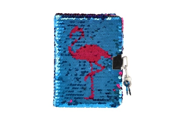 Sequin Secret Notebook with Lock