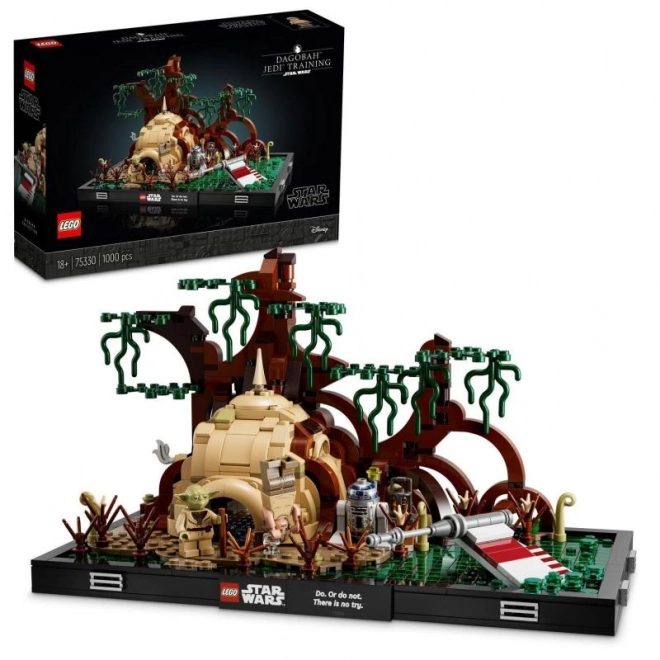 Jedi Training on Dagobah – LEGO Star Wars Diorama