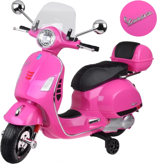 Elektrische scooter Vespa GTS Super voor kinderen – Roze