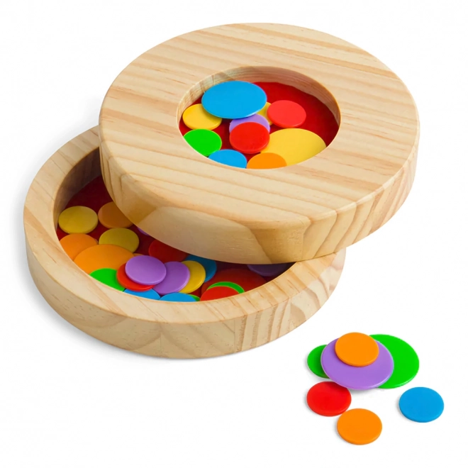 Wooden Tiddlywinks Game by Bigjigs Toys