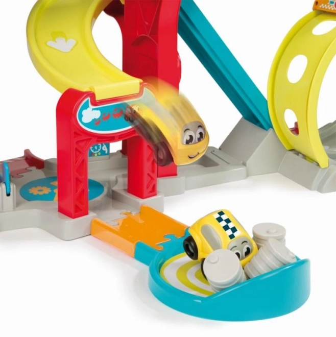 Smoby Vroom Planet mega jump racetrack for kids