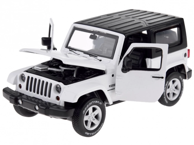 Metal Jeep Wrangler Toy Car