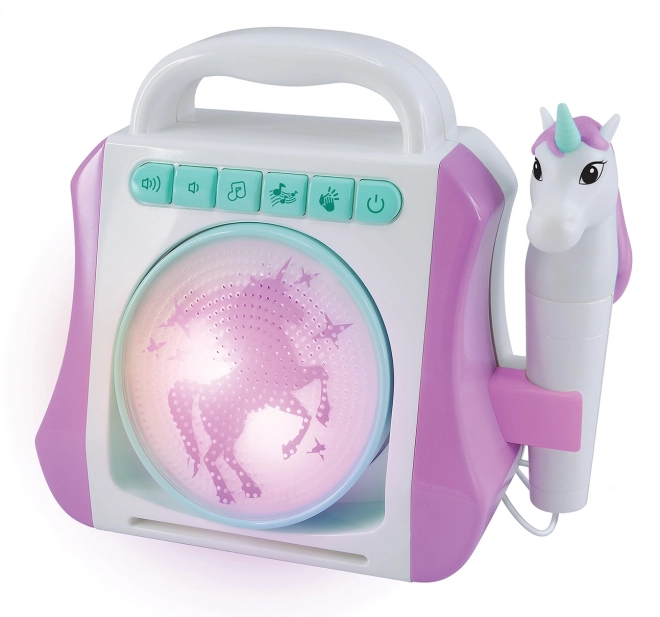 Unicorn Karaoke Box with Microphone