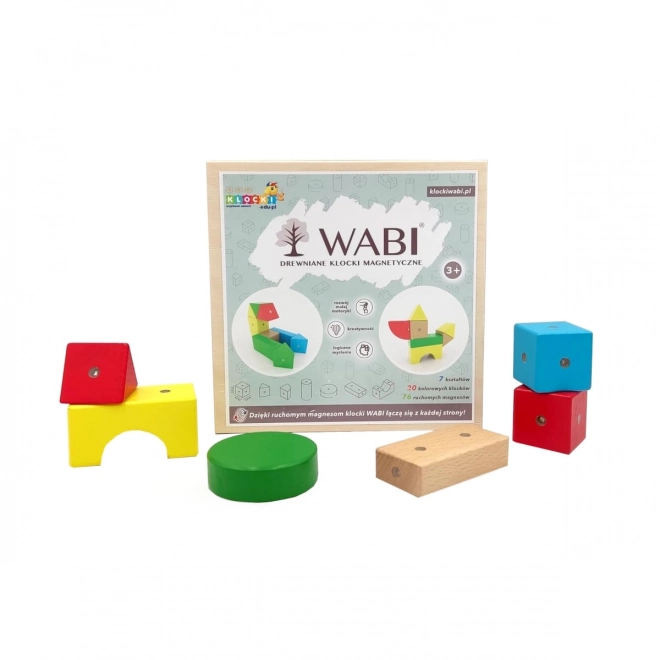 Wooden Magnetic Blocks Wabi