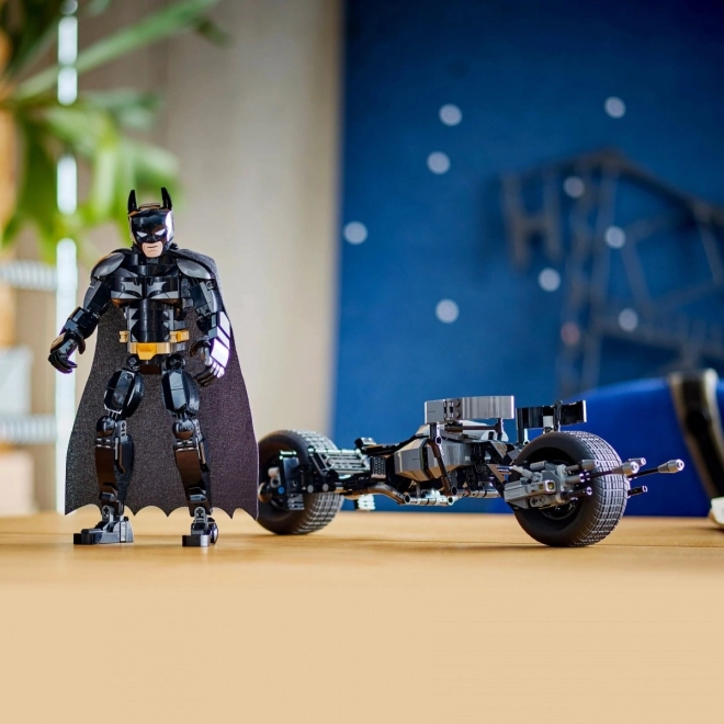 Batman Action Figure with Bat-Pod Motorcycle