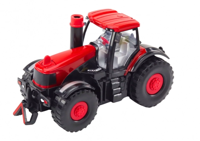 Bubble Blowing Tractor with Trailer and Obstacle Sensor