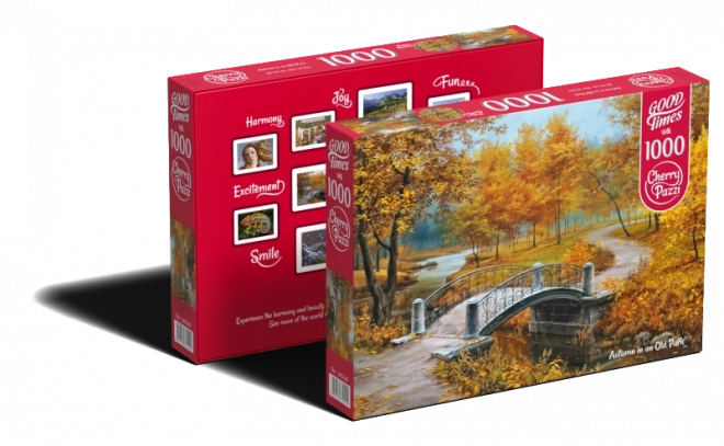 Cherry Pazzi Puzzle Autumn in the Old Park 1000 Pieces