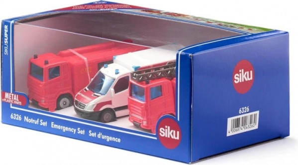 Záchranná sada autíček SIKU