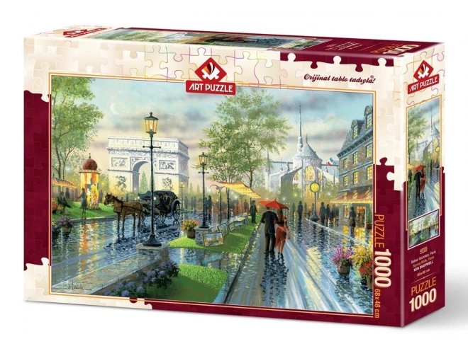 Spring Walk in Paris Jigsaw Puzzle - 1000 Pieces