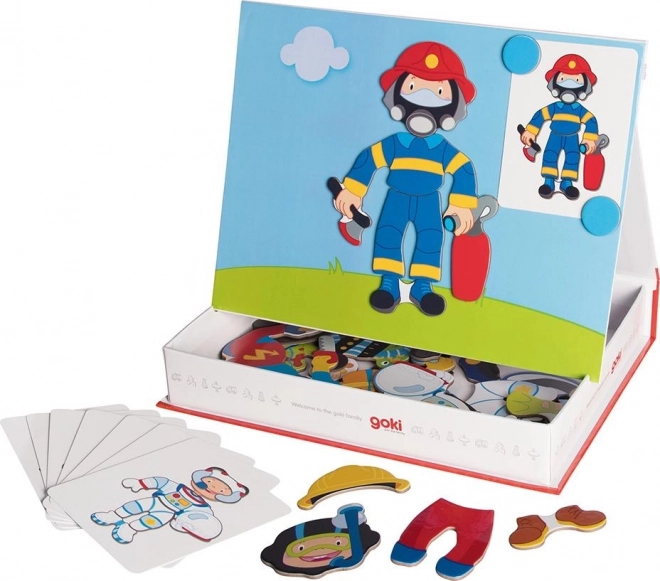 Magnetic Dress-up Boy Puzzle