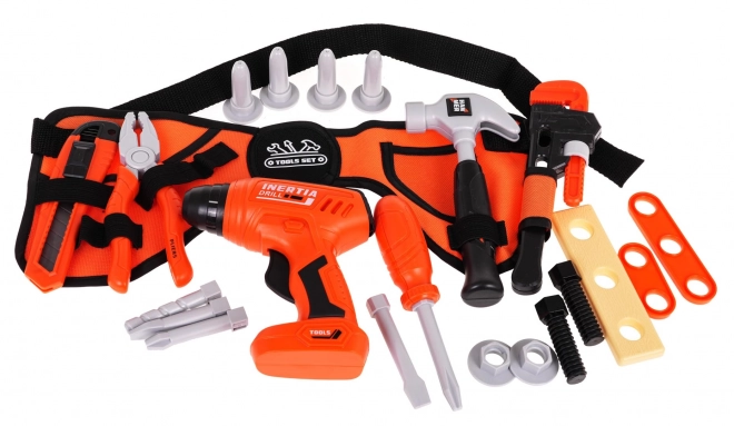 Tool Set with Tool Belt