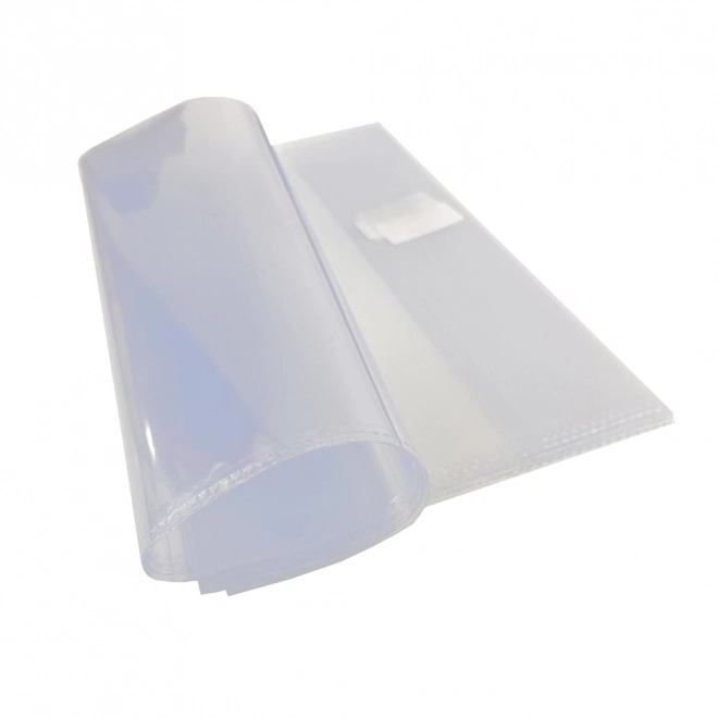 Universal Transparent Glossy Cover with Adhesive Strip