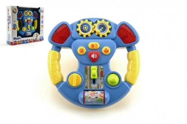 Toy Steering Wheel with Sound and Light