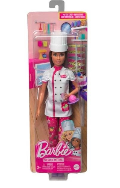 Barbie First Job Pastry Chef Doll